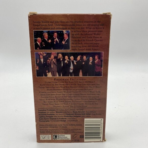 Lot 3 Bill Gaither's VHS Tapes 20 Favorite Songs Encore Down By‎ The Tabernacle - Picture 12 of 16